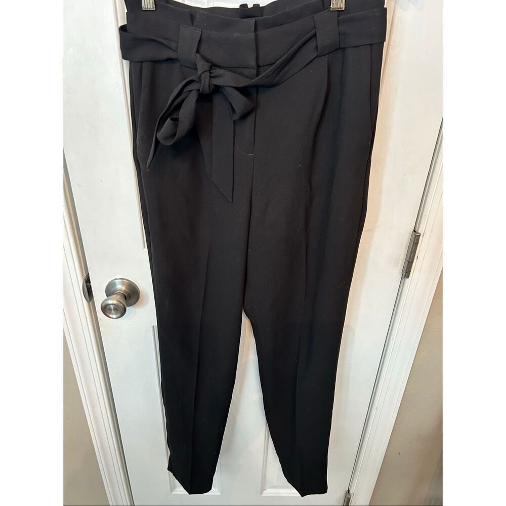 Express high rise ankle dress pants with belt size 2R